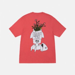 FLOWER BOMB TEE RED