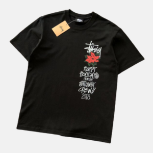 Stussy-Happy HOLIDAYS FROM THE CREW-T-Shirt