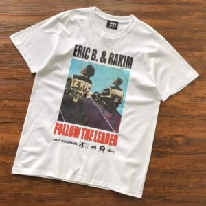 Eric B & Rakim White Stussy T Shirt