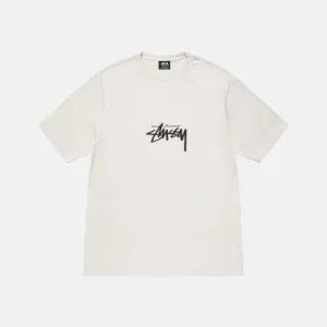 SMALL STOCK TEE PIGMENT DYED WHITE
