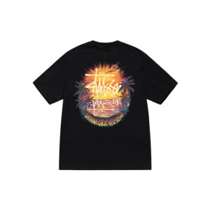 Stussy Sunset T shirt Noir