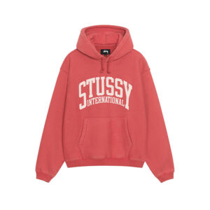 Sweat à capuche Stussy International Rouge