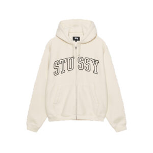 Sweat à capuche zippé Stussy Outline